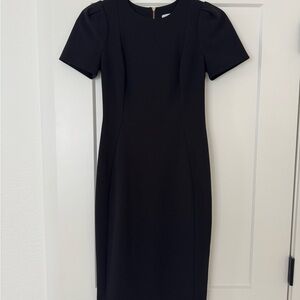 Calvin Klein Classic Black Midi Dress